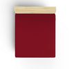 Fitted sheet single 90x200 Maroon