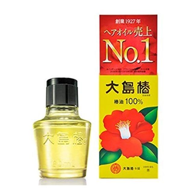 Oshima Tsubaki 100% Camellia Oil 1.4 fl oz (40 ml) (Set of 2)