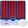 YouCustomizeIt Personalized Classic Anchor & Stripes Washcloth