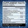 Lion's Mane with Cordyceps 10:1 Strength Extract lmmune Support 120Caps*2bottles