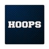 Makoroni - HOOPS Basketball Ceramic Design 4"x4" Drink Coaster w/Cork Backing