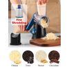 Cheese Grater Rotary, Rotary Grater for Kitchen, Kitchen Vegetable Slicer wit...