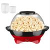 6QT Popcorn Popper Machine Electric Hot Oil Stirring Popcorn Maker