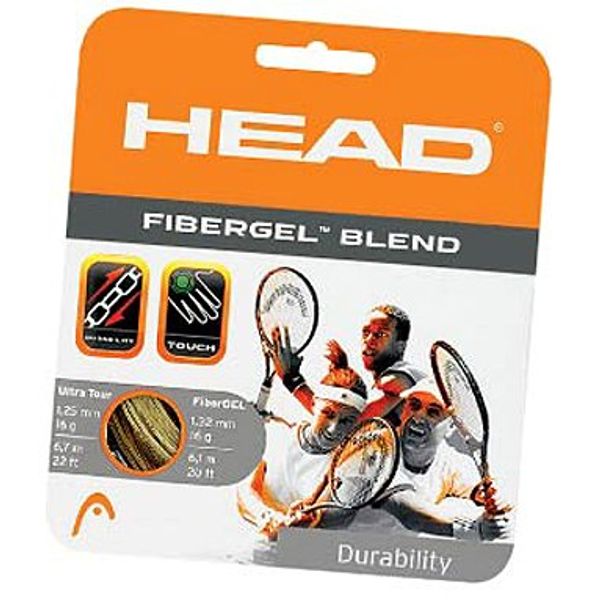 HEAD Fiber Gel Blend Tennis String 17/16g (Natural)