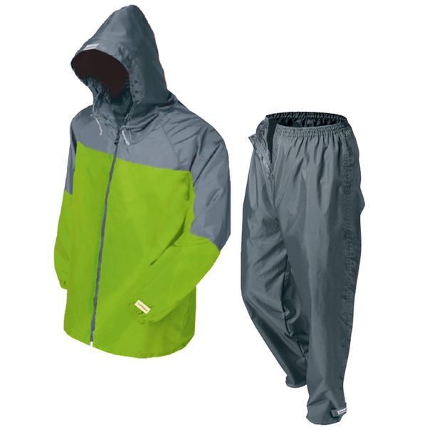 [Field Equipage] TOHKEMI WR Water Repellent Treatment, Men's, Women's, Windbreaker, Active Wear, Top and Bottom Set, CS Front, Open Front, Jacket (#5003 Jacket + #2035 Pants), Includes Pouch, Outdoor Work, rime