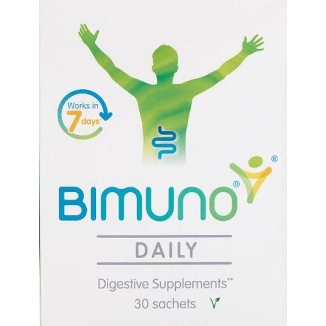 Bimuno Daily. Prebiotic Powder. 30 day. Feeds Bifidobacteria USA Seller