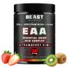Beast Pharm EAA Amino Acids, 30 Servings Enhanced BCAA Powder | Strawberry Kiwi