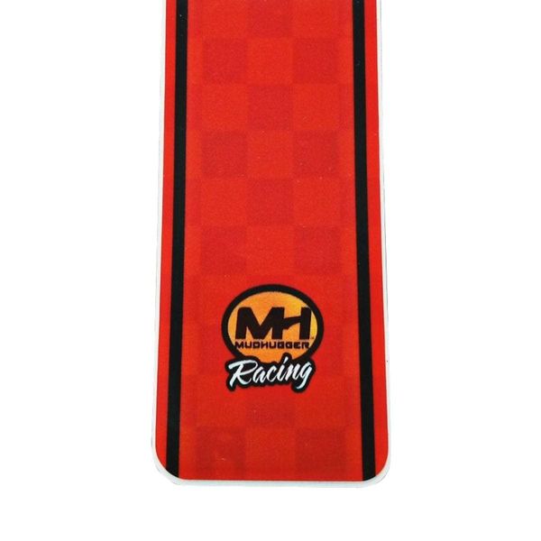 Mudhugger Mountain Bike Mudguard Decal Fender Sticker - Red