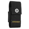 LEATHERMAN, Premium Nylon Snap Sheath with Pockets, Fits 4" to 4.5” Multi-Tools, Black, Medium