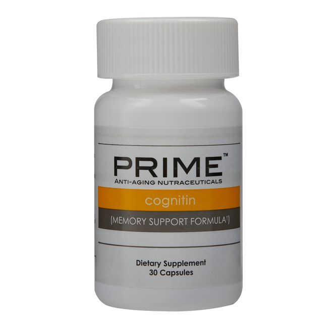 Prime Cognitin Memory Support Formula Single Bottle 30 Capsules