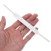 DIYEAH Plastic Paper Fastener 50Pcs 2 Hole Document Binding Buckle Clips Binder Snap Fastener Loose-Leaf Document File Clamp