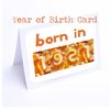 Born in Spaghetti Numbers Birthday Cards (1921)