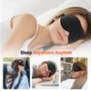 LitBear Sleep Mask for Side Sleeper Women Men, Eye Mask for Sleeping Light Blocking, 3D Contoured Cup Sleeping Mask, Soft Breathable Sleep Eye Mask with Adjustable Elastic Strap for Flight Nap