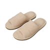INTERIOR HEARTS Manabe Interior Hearts Slippers, Outer Seam Pile, L Ivory