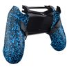eXtremeRate Textured Blue Dawn Programable Remap Kit for ps4 Controller with Upgrade Board & Redesigned Back Shell & 4 Back Buttons - Compatible with JDM-040/050/055 - Controller NOT Included