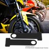 Stainless Steel Ring Lock Universal Helmet Strap D Ring Lock Motorcycle D-Ring Lock(Black)