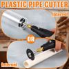 Internal Pipe Cutter, Plastic PVC Pipe Fitting Reamer Plumbing Tools Kit Pipe Reamer Tool with Grinding Wheel for Plastic Pipe Cutting Replacement