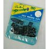 100-PK MOULDING CLIPS BROWN Electrical Wire Easy Quick Safe NEW Eagle D278-B