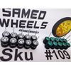 10 set 6 spoke metallic color mix #109