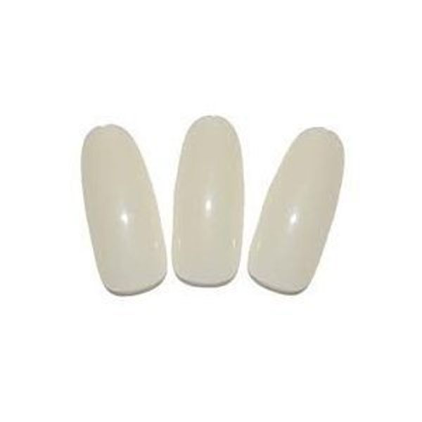500 oval Natural Full cover False Nail tips art rounded Nik's