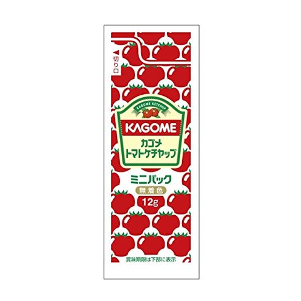 Kagome Tomato Ketchup Mini Pack, 0.4 oz (12 g), 40 Bags, Commercial Use, Restaurants