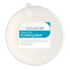 KitchenCraft Medium-Small Plastic Pudding Basin with Lid, 570 ml (1 Pint)