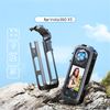 Honlyn Cage Protective Frame for Insta360 X5, PC Camera with 1/4 Cold Shoe Mount with Extra Adapter for Mic Flash Light