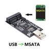 NFHK U2-008 Mini PCI-E mSATA to USB 2.0 External SSD PCBA Conveter Adapter Pen Driver Card without Case