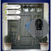 Acnivko Doorphone, Wireless Intercom with Camera, No Construction Required Interphone, Wireless Video Doorbell Intercom, No Installation Required, Large Capacity Battery, Camera, Night Vision Function