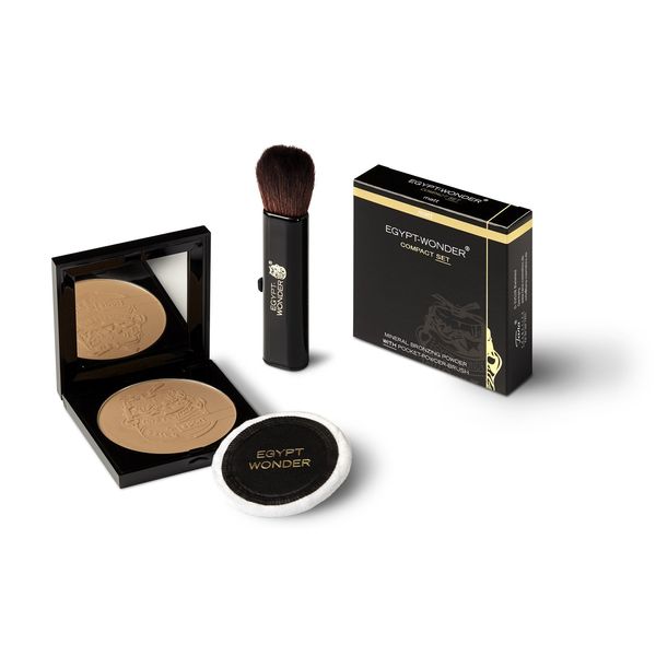 Egypt Wonder SPORT Compact Powder set (matt) Self Tan Fake Tanning/Bronzing