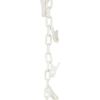 Toy Storage 6ft Chain Multipurpose - White Organizer, Plushies Holder