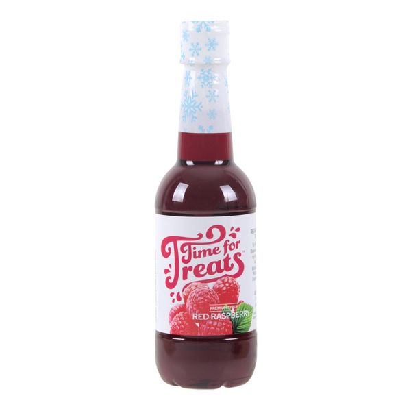 Time for Treats Red Raspberry Flavored Syrup VKP1189,Medium Red,Small