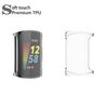 HOMTERN [3-Pack] Cases Designed for Fitbit Charge 6 / Charge 5, Soft TPU Lightweight Shell Drop-proof Scratch-Proof Flexible Screen Full Covered Protective Case,3-Pack Clear