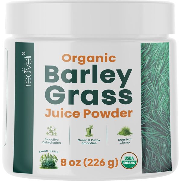 Organic Barley Grass Juice Powder Extract (226g)
