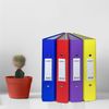 A5 Small Green Paper Over Board Ring Binder by Janrax