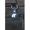 TROIKA Unisex Airtag Cover Keyring, blue