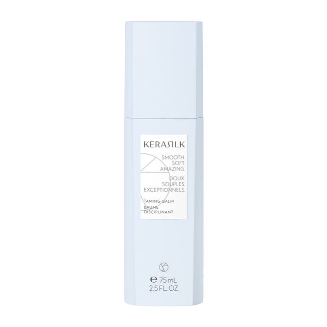 Kerasilk Taming Balm for Frizzy Hair, Vegan Formula, Heat Protection Serum, 75ml