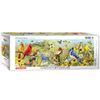 Backyard Birds Panoramic 1000pc