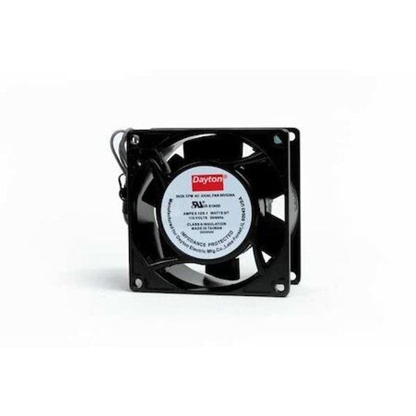 Dayton 55Vd28 Standard Square Axial Fan, 115V Ac, 28 Cfm Cfm, 3 1/8 In W.