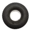 Solid PU Tyre 4.00-5 Black Puncture Proof Fits Mobility Scooter Diamond Tread 5 Inch Rim