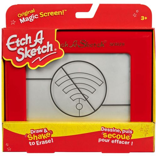 Etch A Sketch Classic Red Drawing Board Fun Creativity Toy for Ages 3 and Up