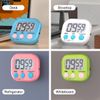 Acomingwin 4 Pack Digital Timer for Kids, Kitchen Timers for Cooking, Magnetic Countdown Timer for Teachers, Classroom, Study, Exercise, Work - Powered by AAA (Not included)