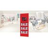 Premium Adjustable X-Frame Banner Stand 23"x63" to 32"x78"