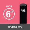 Oatey 30918 ABS Extra Special Cement, 16 oz, Black
