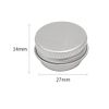 Itisyou Cream Case, Aluminum Can, Small Items, Aluminum Case, Mini Can Case, Divided Container, Cosmetics, Nail Parts, Portable, Refill Container, 6 Pack (5ml)