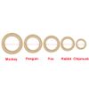 Dental Orthodontic Rubber Bands Orthodontic Elastic Orthodontic Supply (3/8", 3.5 Oz)