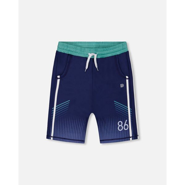 Athletic Shorts Blue - 7/8