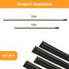 Front Windshield Wiper Blade Refills Kit 31490722 For Volvo XC60 2.0L 2018-2022
