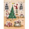Nostalgic Advent Calendar A4 Christmas Tree