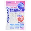 Create Dental Floss Yarn Picks Dent Fine Soft Type with Carrying Case 101 Pieces